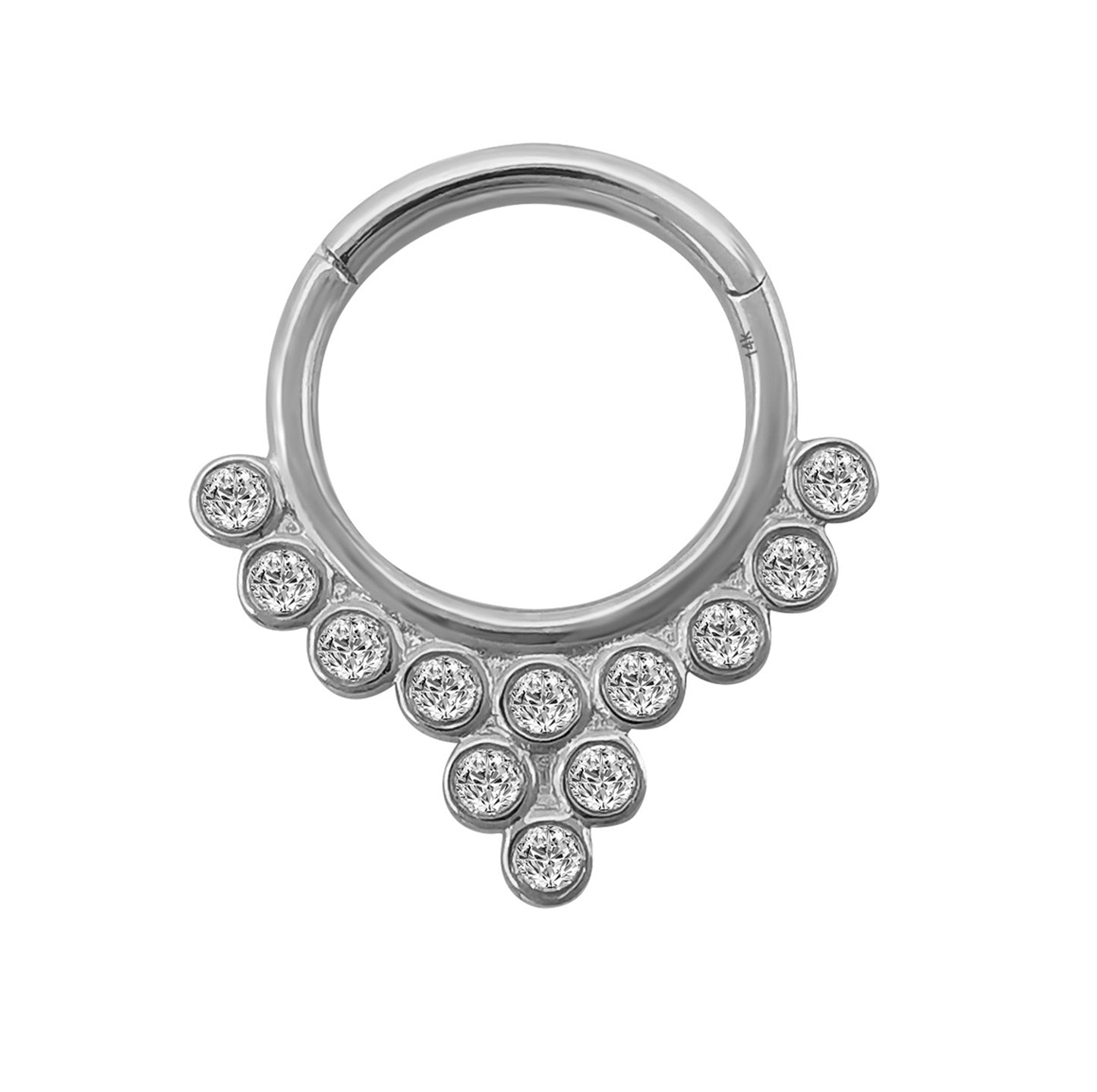 Wholesale14k Solid Gold Hinged Ring